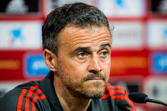 Luis Enrique, head coach of Spain