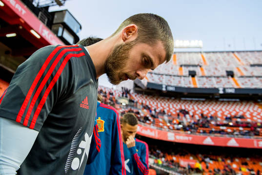 Goalkeeper David de Gea of Spain
