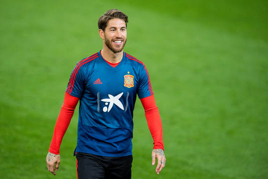 Sergio Ramos of Spain