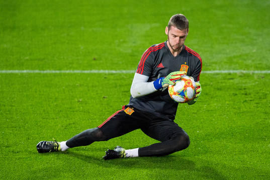 Goalkeeper David de Gea of Spain