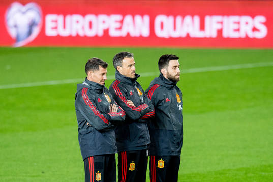 Luis Enrique, head coach of Spain