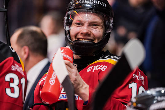 Luleås Einar Emanuelsson jublar