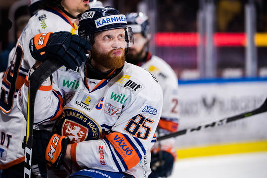 Växjös Liam Reddox deppar