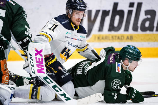 s Simon Önerud och Färjestads Jens Westin