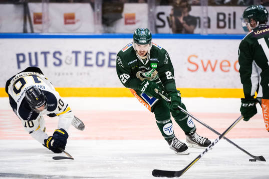 s Martin Thörnberg och Färjestads Martin Johansson