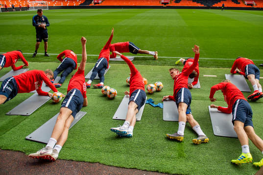 Mats Møller Dæhli and Martin Ødegaard of Norway