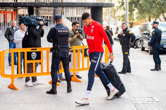 Bjørn Maars Johnsen of Norway arrives the stadium