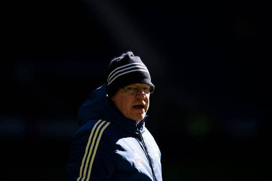 Sweden's head coach Janne Andersson