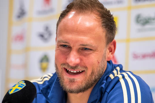 Sweden's team captain Andreas Granqvist