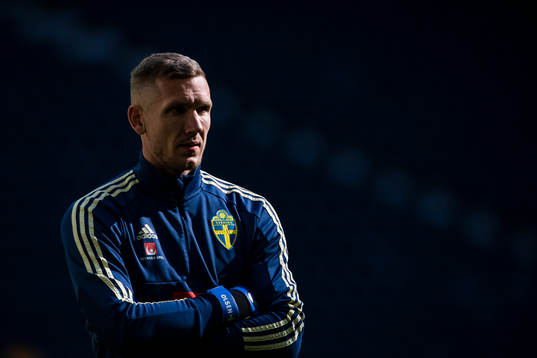 Sweden's goalkeeper Robin Olsen