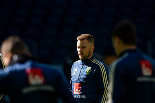 Sweden's Sebastian Larsson