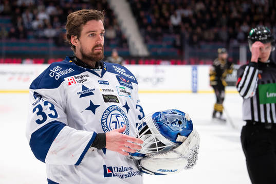 Leksands målvakt Axel Brage