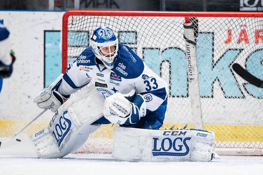 Leksands målvakt Axel Brage