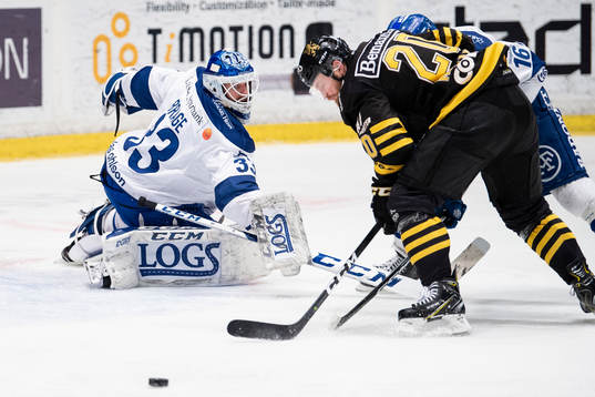 Leksands målvakt Axel Brage