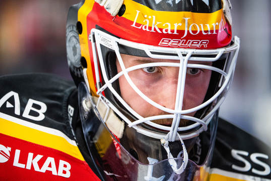 Luleås målvakt Joel Lassinantti