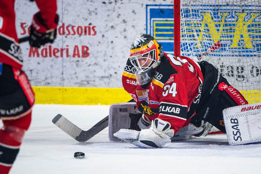 Luleås målvakt Joel Lassinantti