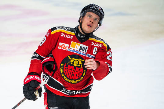 Luleås Erik Gustafsson deppar