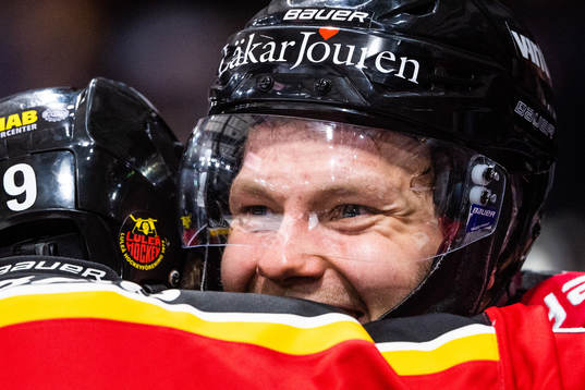 Luleås Einar Emanuelsson jublar
