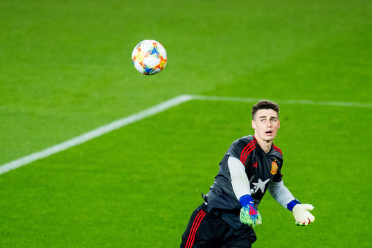 Goalkeeper Kepa Arrizabalaga of Spain