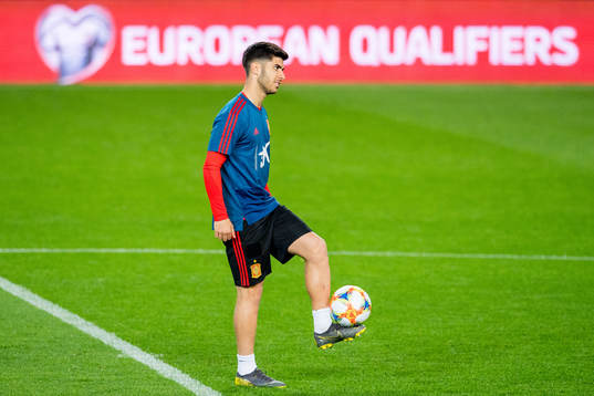 Marco Asensio of Spain