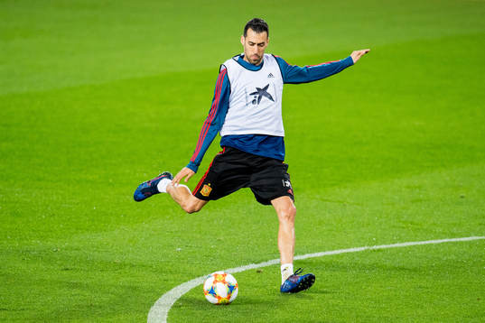 Sergio Busquets of Spain