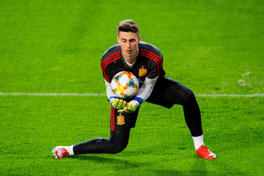 Goalkeeper Kepa Arrizabalaga of Spain
