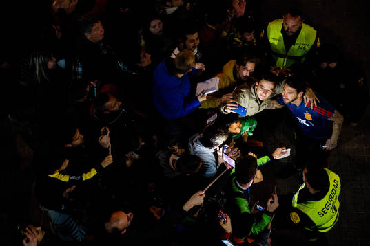 Bläddra bland fler bilder av Football, UEFA Euro Qualifier, Spain, training