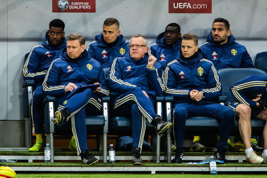 Assistant coach Peter Wettergren, head coach Janne