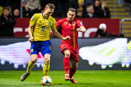 Ludwig Augustinsson of Sweden and Alexandru Chipciu of