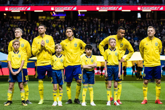 Emil Forsberg, Marcus Berg, Kristoffer Olsson, Robin