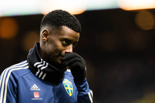 Alexander Isak of Sweden