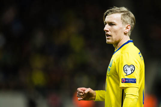 Emil Forsberg of Sweden