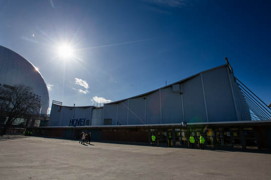 Generell vy utanför Hovets Isstadion