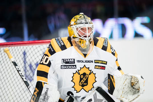 Skellefteås målvakt Gustaf Lindvall