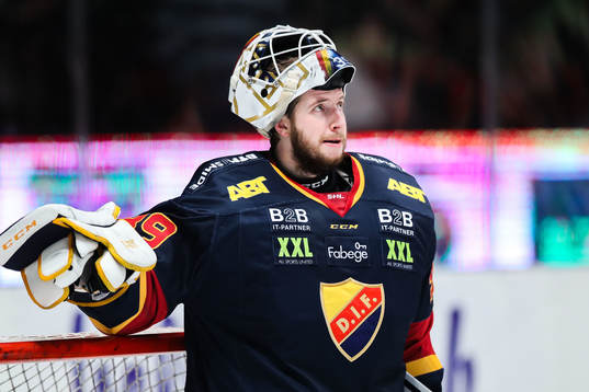 Djurgårdens målvakt Adam Reideborn