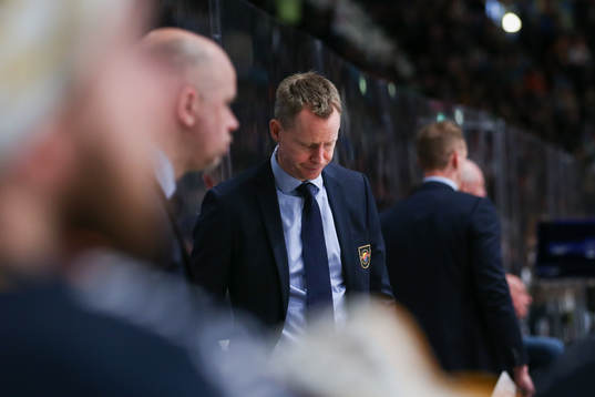 Djurgårdens tränare Robert Ohlsson deppar