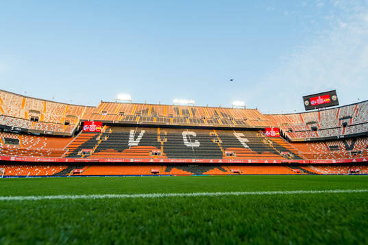 General view of Estadio Mestalla