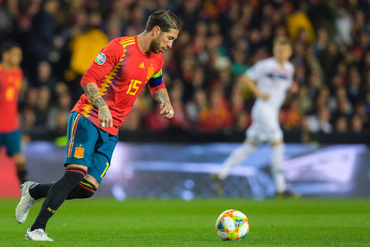 Sergio Ramos of Spain