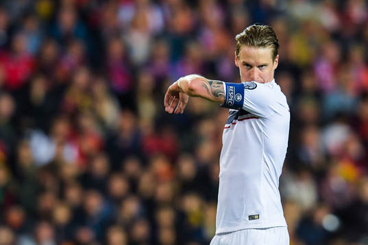 Stefan Johansen of Norway