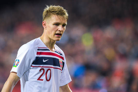 Martin Ødegaard of Norway