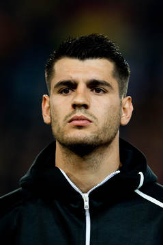 Alvaro Morata of Spain