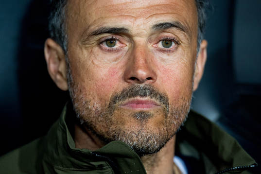 Luis Enrique, head coach of Spain