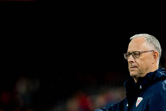 Lars Lagerbäck, head coach of Norway
