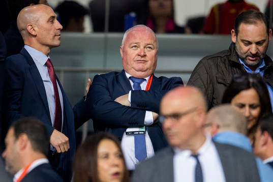 Terje Svendsen, president of the Norwegian Football