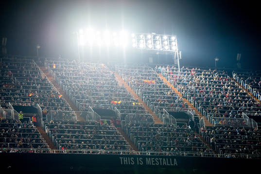 General view of Estadio Mestalla