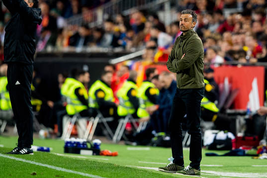 Luis Enrique, head coach of Spain