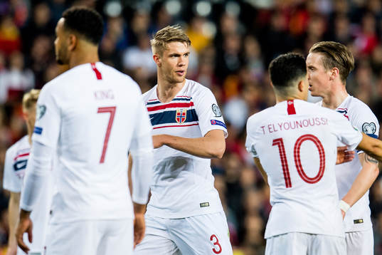 Kristoffer Ajer of Norway