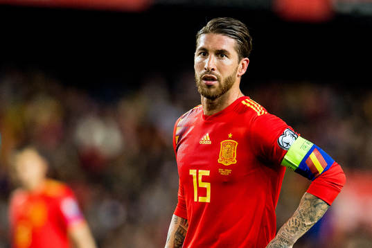 Sergio Ramos of Spain