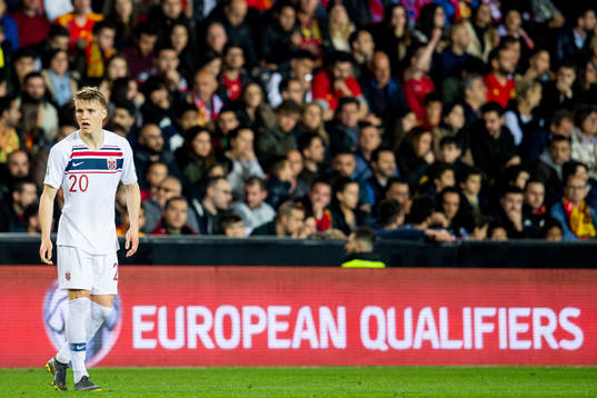 Martin Ødegaard of Norway