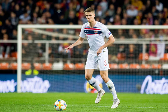 Kristoffer Ajer of Norway